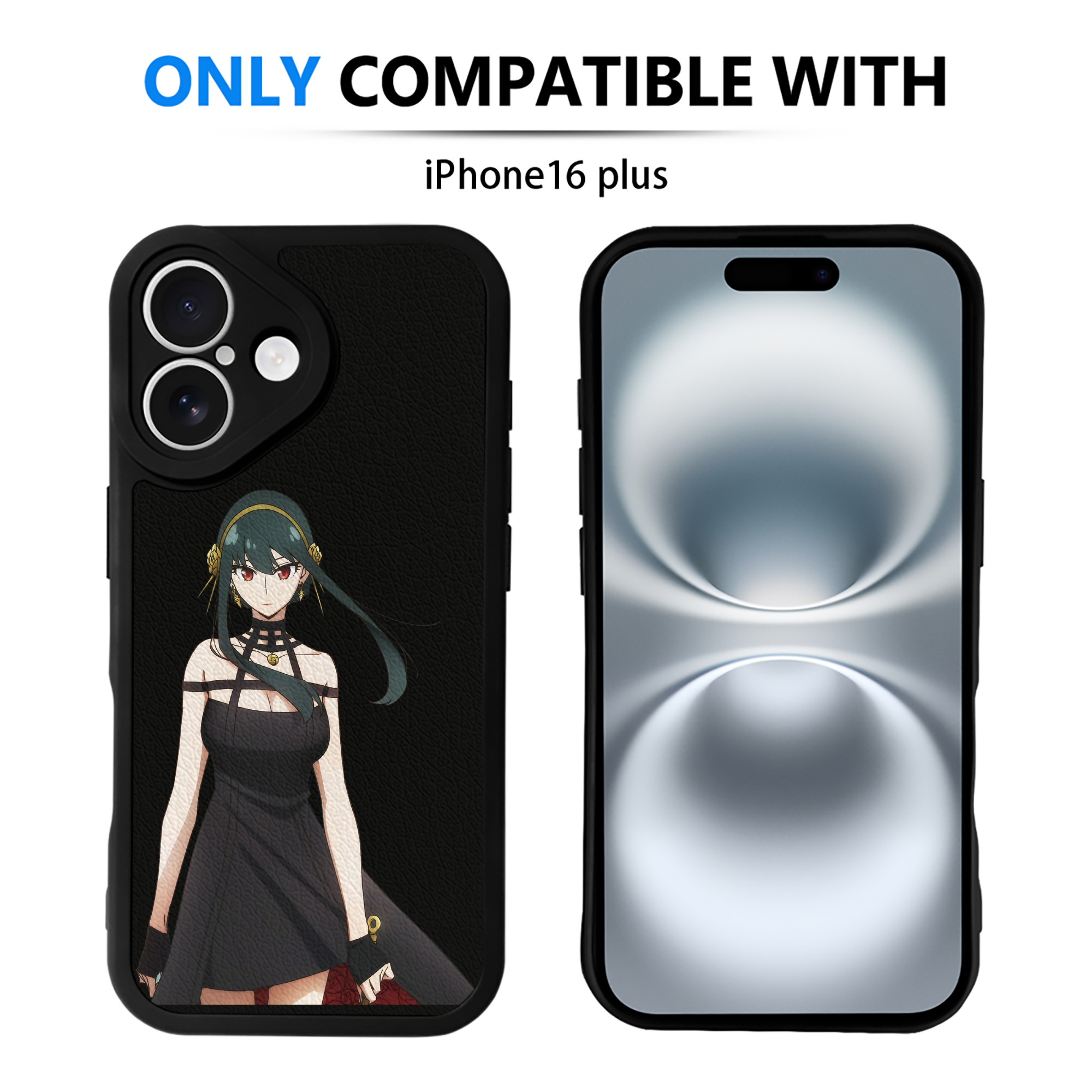 （画像用） SPY×FAMILY间谍家家酒 【iPhone 16シリーズ対応】シリコンスマホケース（レザー調） 材質：シリコン